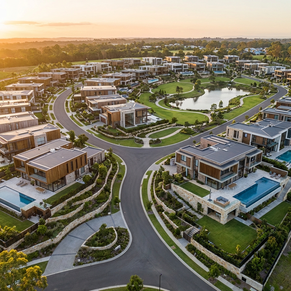 Beautiful modern residential estate development